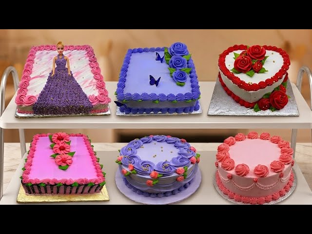 New Cake Learn Cake Decorating Magic in 5 Minutes! 💖 6 Trending Birthday Cake Ideas for Beginners!