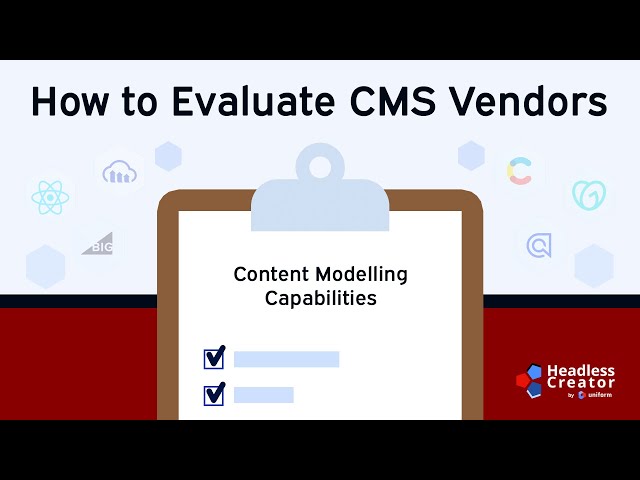 HECV Lesson 3: Content Modeling Capabilities
