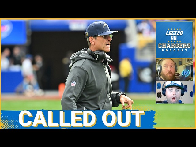 CALLED OUT: Chargers’ Jim Harbaugh RESPONDS To Justin Herbert Protection Criticism