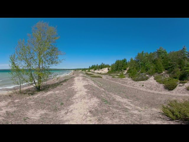 Gorgeous 360 Beach Walk - GoPro Fusion Cineform 5.6K Handbrake Converted To MP4 - Video 4409-1