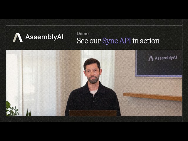 Introducing the Sync API