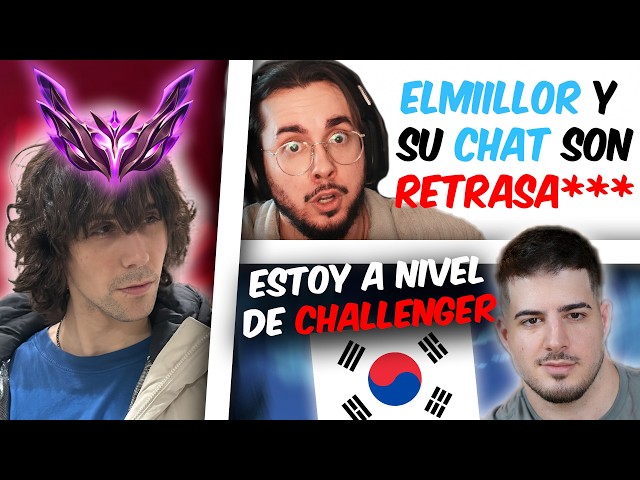 SENDO EXPLODES with ELMIILLOR and his CHAT | Best LOL Clips in Spanish