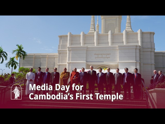Media Day for the Phnom Penh Cambodia Temple