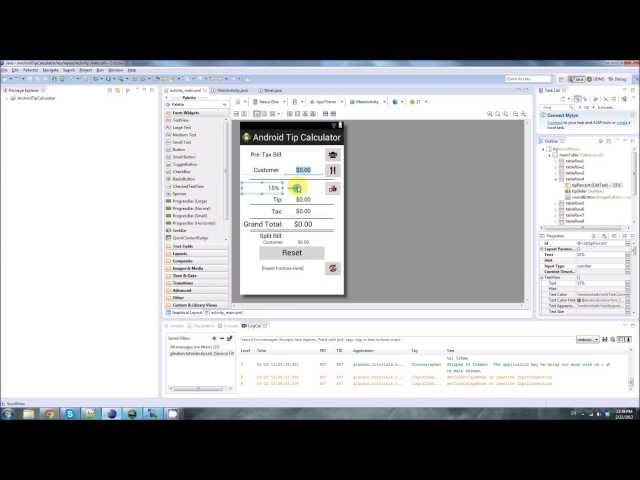 Android Tip Calculator Tutorial, Chapter 3: Java - Part 16