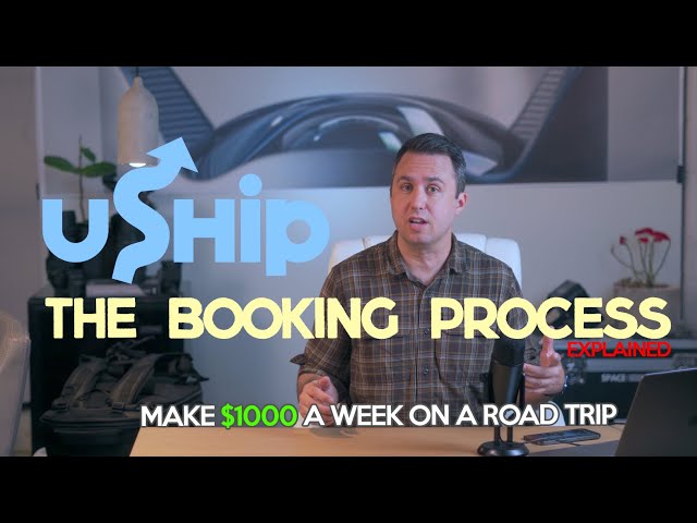 Uship - The Booking Process.  How to make money with your pickup truck as a side hustle.