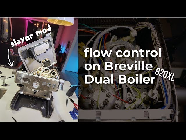Step by step 0$ FLOW PROFILE (slayer) your Breville/Sage Dual Boiler 920XL: Part 1