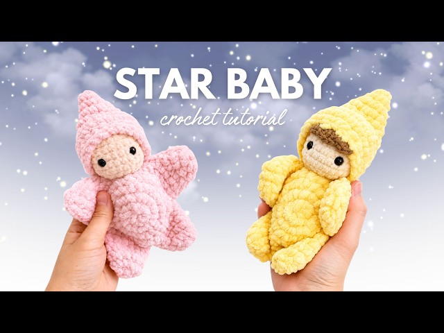 Crochet STAR BABY Tutorial · Amigurumi Waldorf Doll