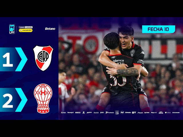 RIVER 1 - 2 HURACÁN | Resumen del partido | #TorneoMercadoLibre Clausura 2026 🏆