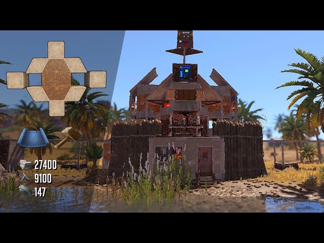 RUST 2x1 BUNKER BASE DESIGN (Perfect 2x1 Bunker Base Design)