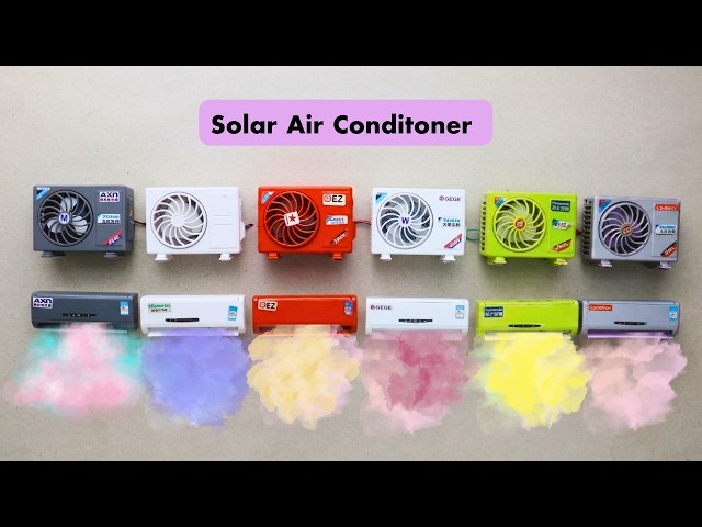 Top 6 Small Air Conditioner Unboxing & Test Video || Best Gadgets Mini AC