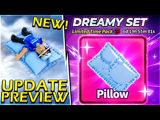 NEW Pillow? in Blade Ball! ☁️ - Blade Ball Update Showcase