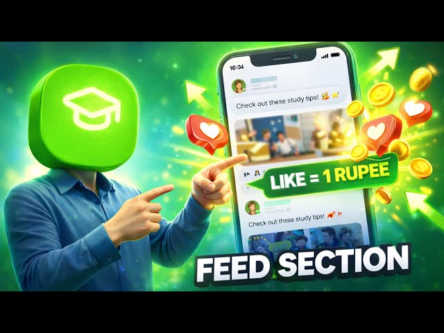 P-STUDY EP 6: Feed Section Explained | Earn R.S.1 Per Like