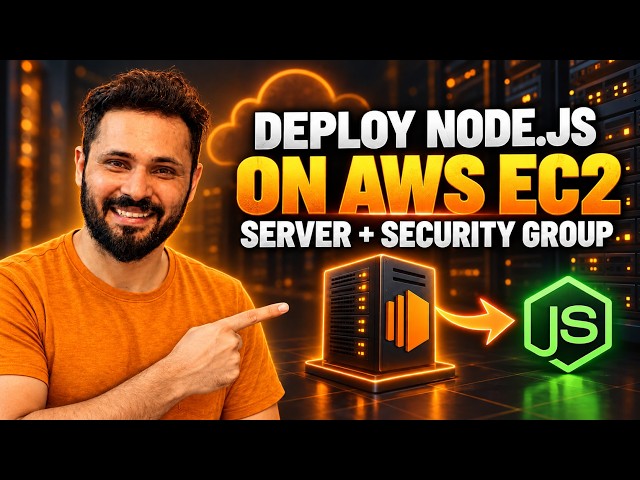 Deploy Node App on AWS EC2 Instance | Install Node, Git & Security Group | DevOps for Frontend #28
