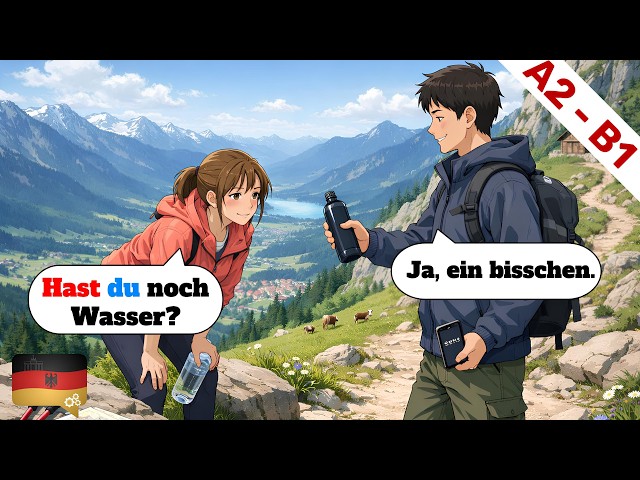Deutsch Dialogen (A2-B1) | Deutsch lernen durch Hören | Deutsch Lernen