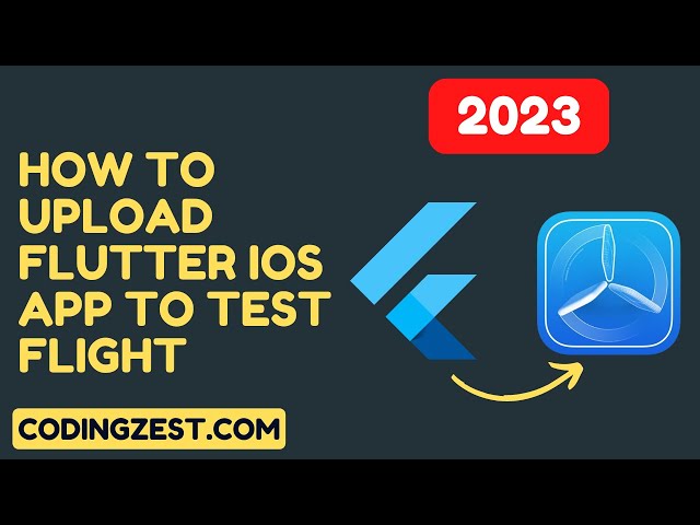 How to Upload and Distribute Flutter iOS App to Test Flight 2023 | App Store 2023 | Flutter iOS App