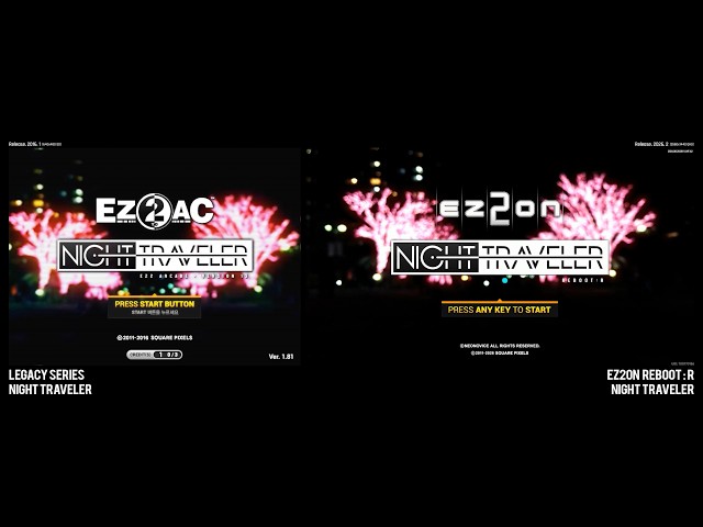 [EZ2ON Reboot : R] NIGHT TRAVELER DLC Theme (EZ2AC vs EZ2ON)