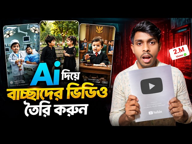 Ai দিয়ে বাচ্চাদের ভিডিও বানাও | Ai make baby video | Ai video kivabe banabo | Ai video generator✅