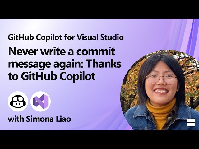 Never write a commit message again: Thanks GitHub Copilot