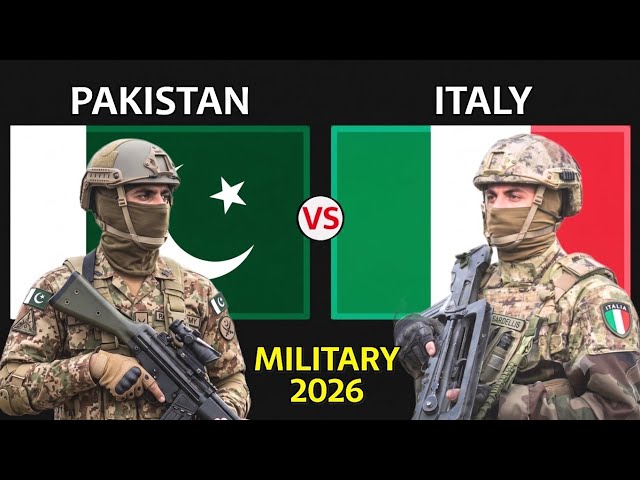 Pakistan vs Italy Military Power 2026