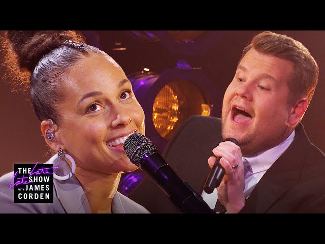 A Grammy Host Is Born - 'Shallow' Parody w/ Alicia Keys