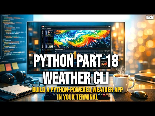 Python Part 18 How to Build a Python Weather CLI: Step-by-Step Project Guide