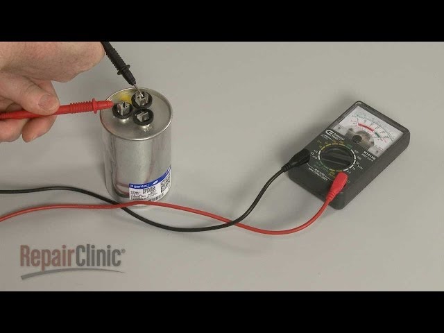 How to Test a Motor Capacitor with a Multimeter | Start & Run Capacitor Test