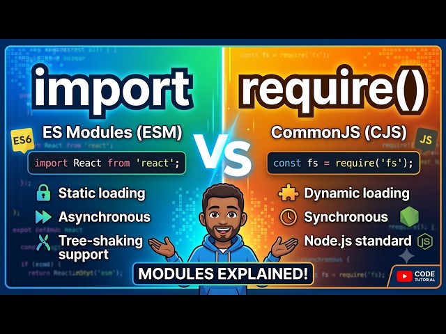 Import and Require