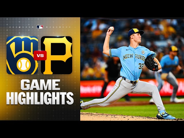 Brewers vs. Pirates Game Highlights (9/15/26) | MLB Highlights