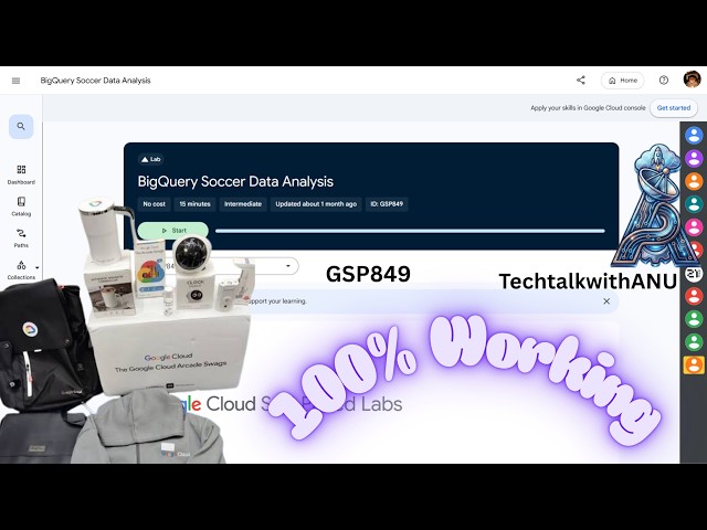 BigQuery Soccer Data Analysis || GSP849
