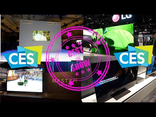 The Best TVs of CES 2019 | LG Rollable, GZ2000, Sony AG9, ZG9, Samsung Micro LED and more
