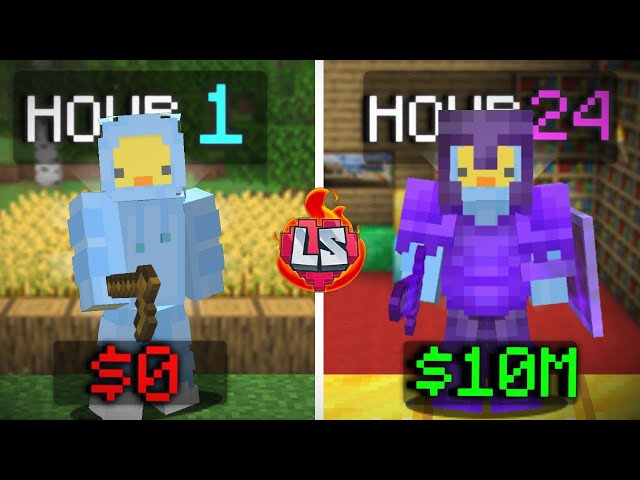 Can I Get Rich in 24 HOURS on the Public Lifesteal SMP