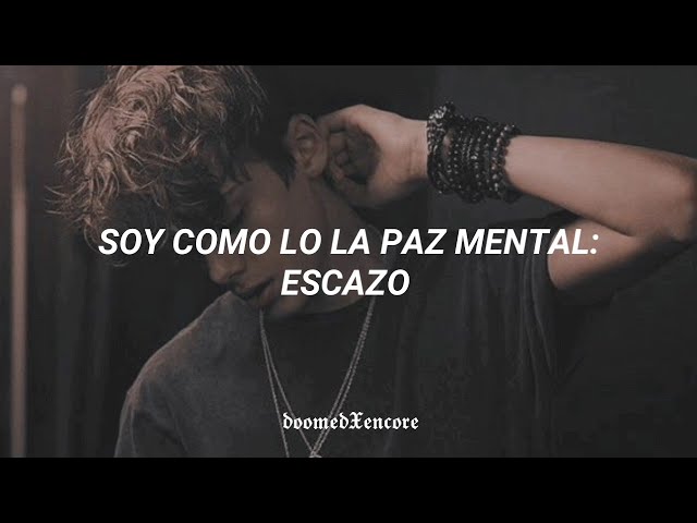 Soy como la paz mental: escaso // letra