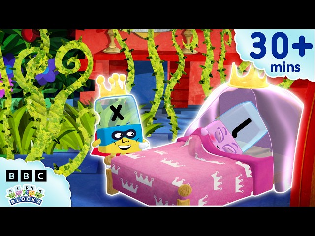 The Story of Sleeping Beauty | Learn to Read and Spell for Kids Compilation | Alphablocks