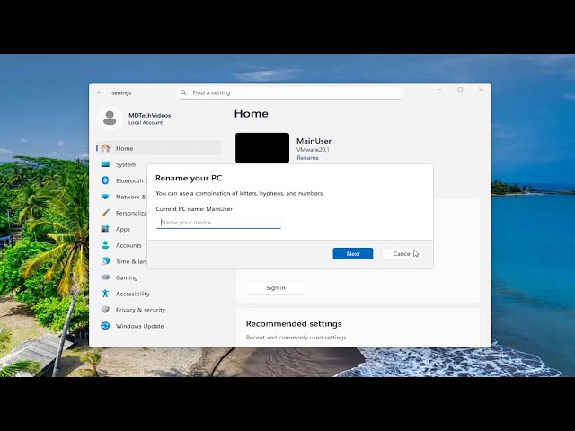 How To Change PC Name On LENOVO AIO M900Z [Tutorial]