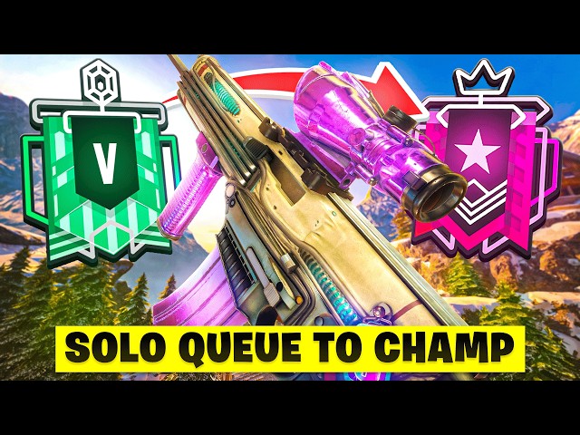 EDUCATIONAL SOLO-Q TO CHAMPION (Console Rainbow Six Siege)