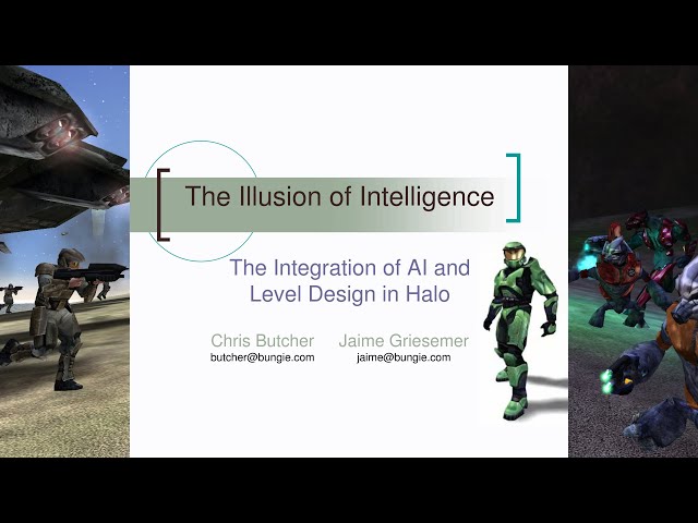 The AI of Halo 1 Combat Evolved | Design & Implementation
