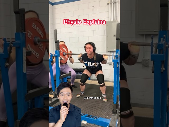 Why do girls PEE when lifting? #deadlift #squat #pelvicmuscles