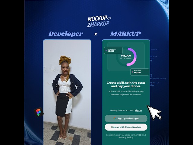 SEASON 1, EPISODE 2: Building the First Design (Full Coding Session) | Mockup2Markup