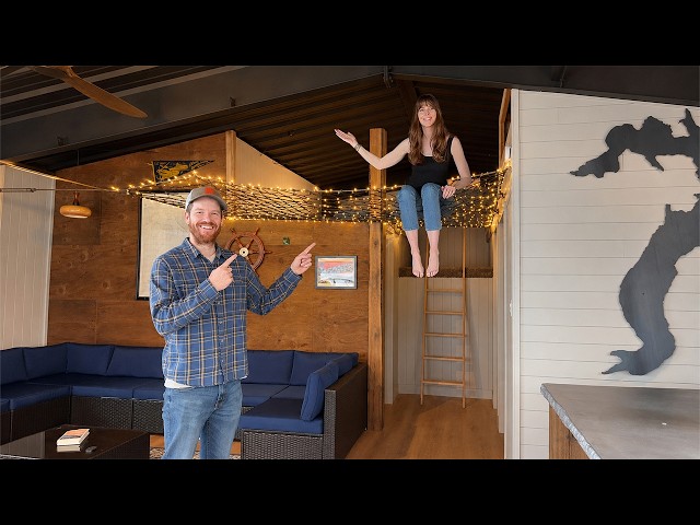 FINISHING Our Floating Home With a Massive Space Net