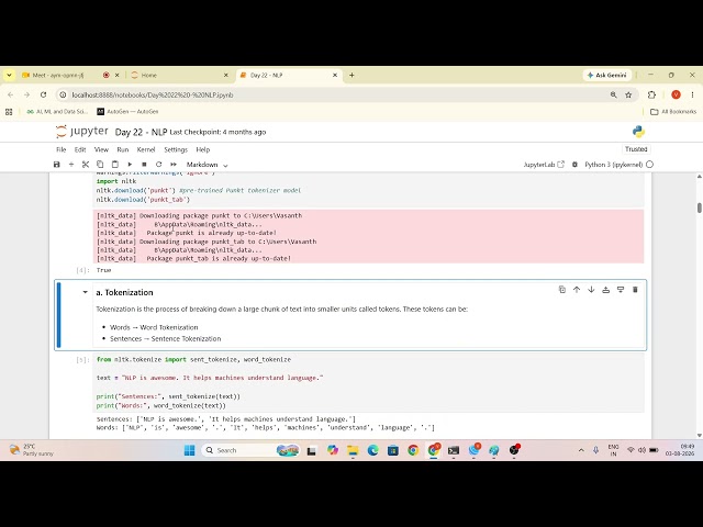 Day 23 - Natural Language Processing (NLP) Complete Tutorial | NLP Basics, Text Processing & Python