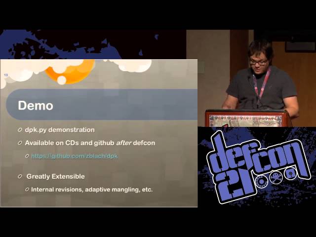 DEF CON 21 - Zak Blacher - Transcending Cloud Limitations