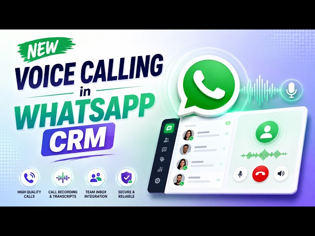 WhatsApp Voice Calling API Explained | AI Voice Agent + CRM Calling | WhatsApp Cloud API