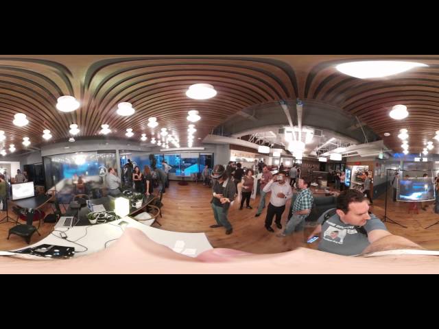 360° Video - Microsoft Hololens demonstrated by Philippe Lewicki of HTML Fusion