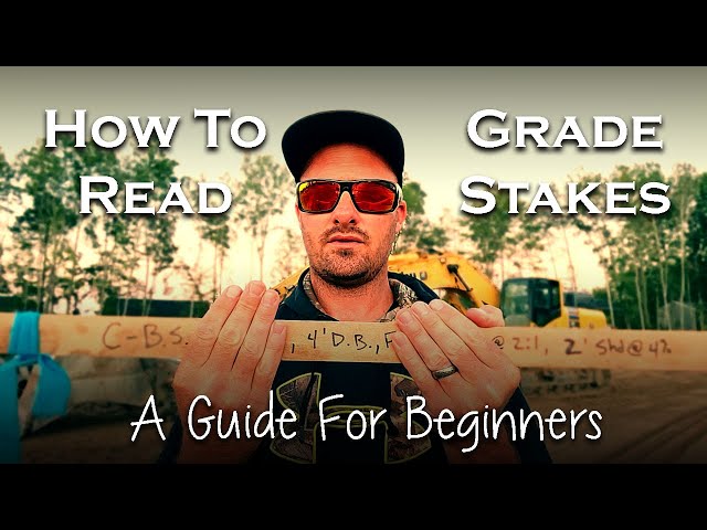 HOW TO READ GRADE STAKES || How to read grade stakes for roads - Grade stakes cut and fill