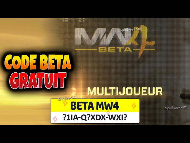 New FREE MW4 BETA CODE for Modern Warfare 4