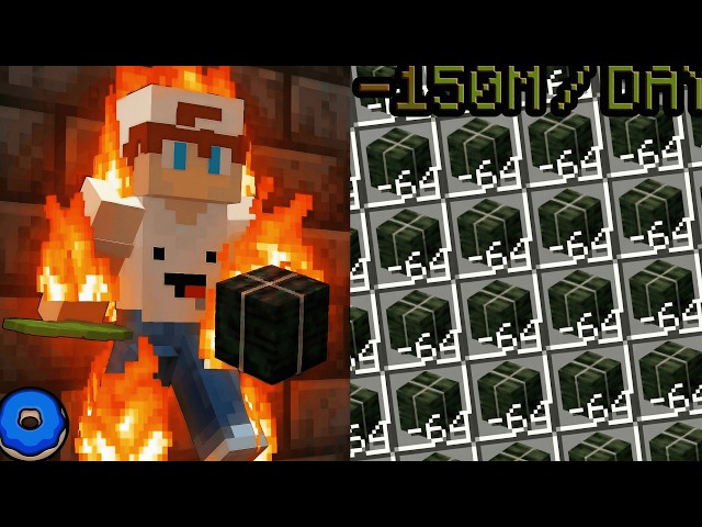 ¿Es esta la PEOR granja de algas posible en Donut SMP...?