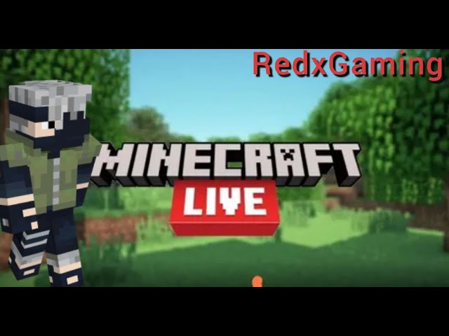 Red X Gaming Live Stream Minecraft