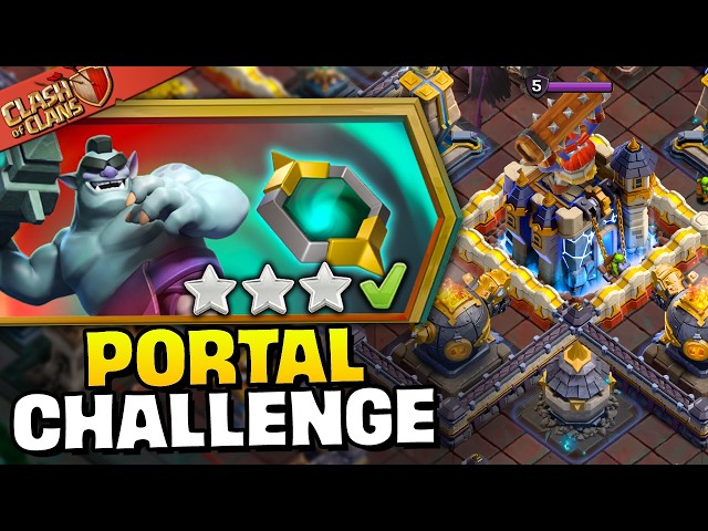 Easily 3 Star Portal Challenge in Clash of Clans