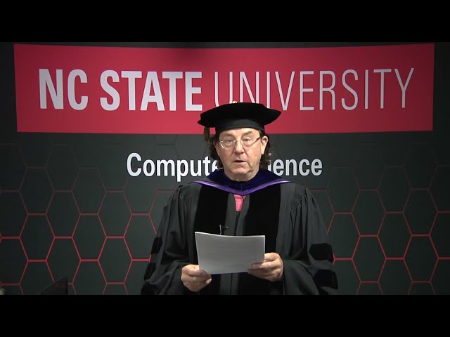 NC State Computer Science Spring 2021 Diploma Ceremony