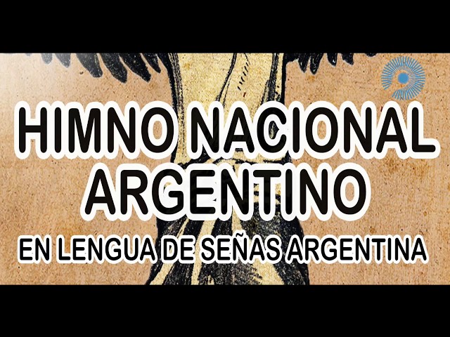 Himno Nacional Argentino en LSA